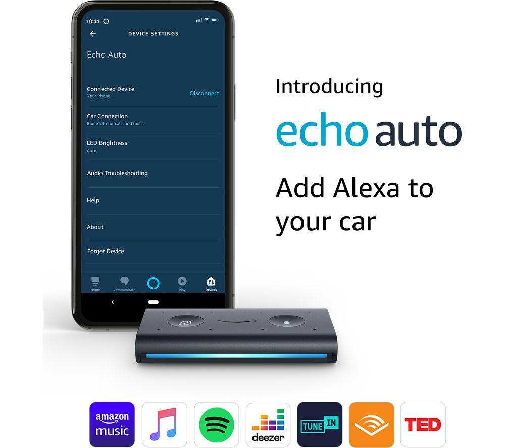 Echo Auto (2nd Gen,2022 release) hands-free Alexa car accessory