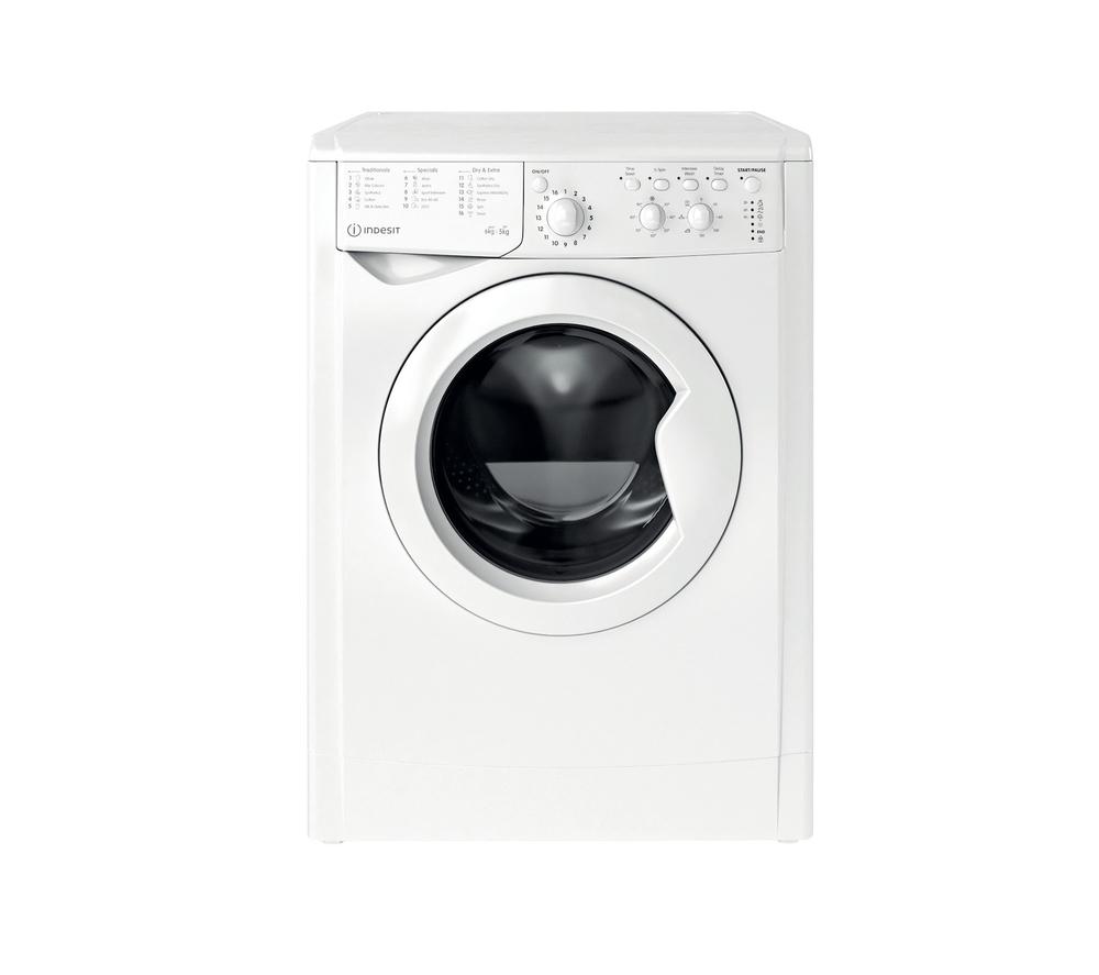 INDESIT Ecotime IWDC 65125 6 kg Washer Dryer - White, White