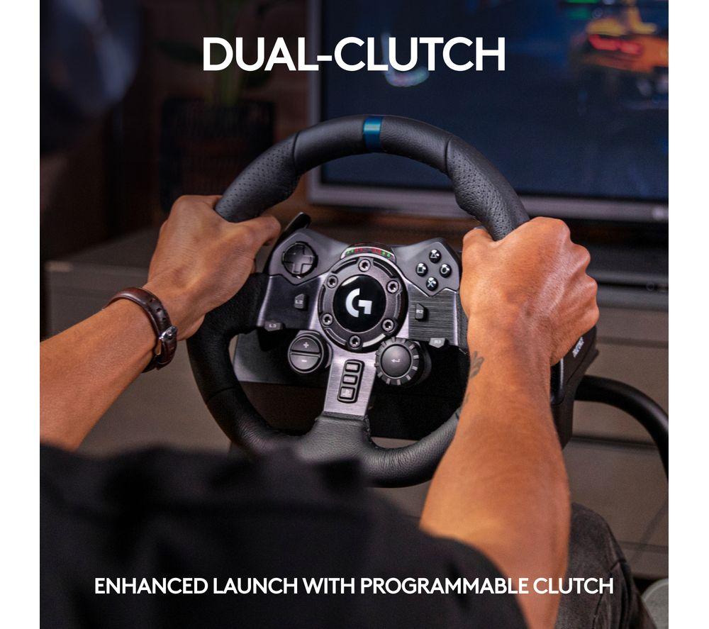 Logitech Pack G923 Volante e Pedais para PS4/PS5/PC + Driving Force Shifter