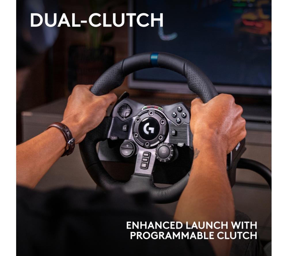 LOGITECH G923 PS5 & PS4 Racing Wheel & Pedals - Black image number 5 of 10