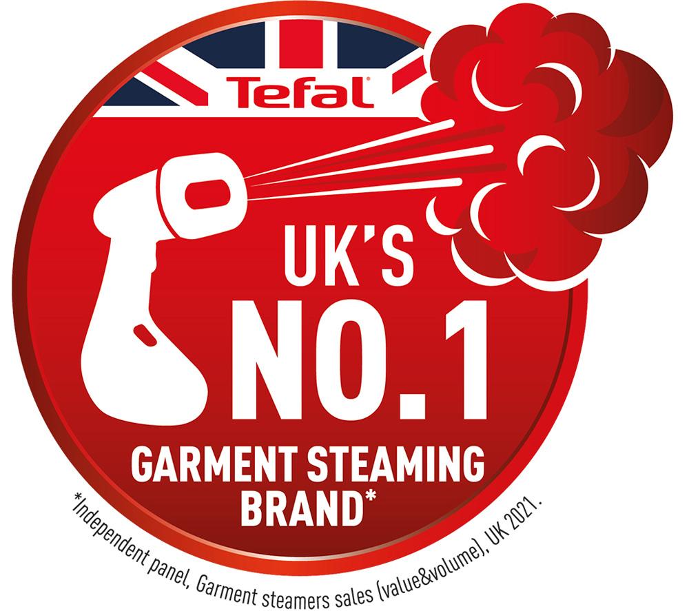 TEFAL IXEO Power QT2020 All-in-One Iron & Clothes Steamer - Black & Copper image number 8 of 8
