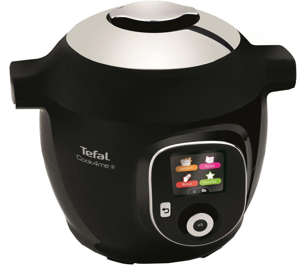 Buy TEFAL CY851840 Cook4Me Pressure Cooker Black Currys