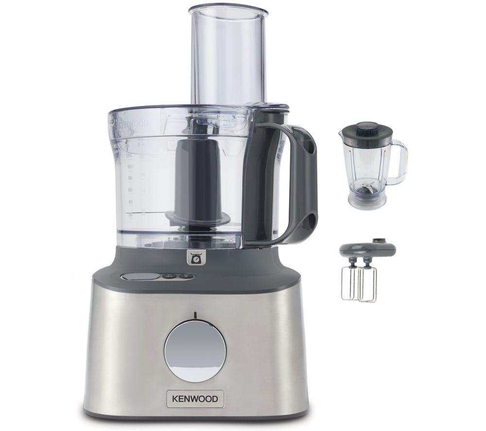 KENWOOD MultiPro Compact FDM310SS Food Processor - Silver