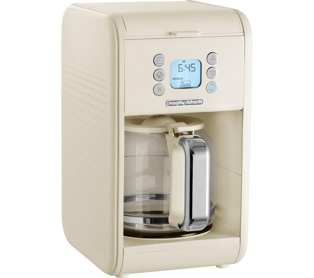 MORPHY RICHARDS 163006 Verve Pour Over Filter Coffee Machine - Cream