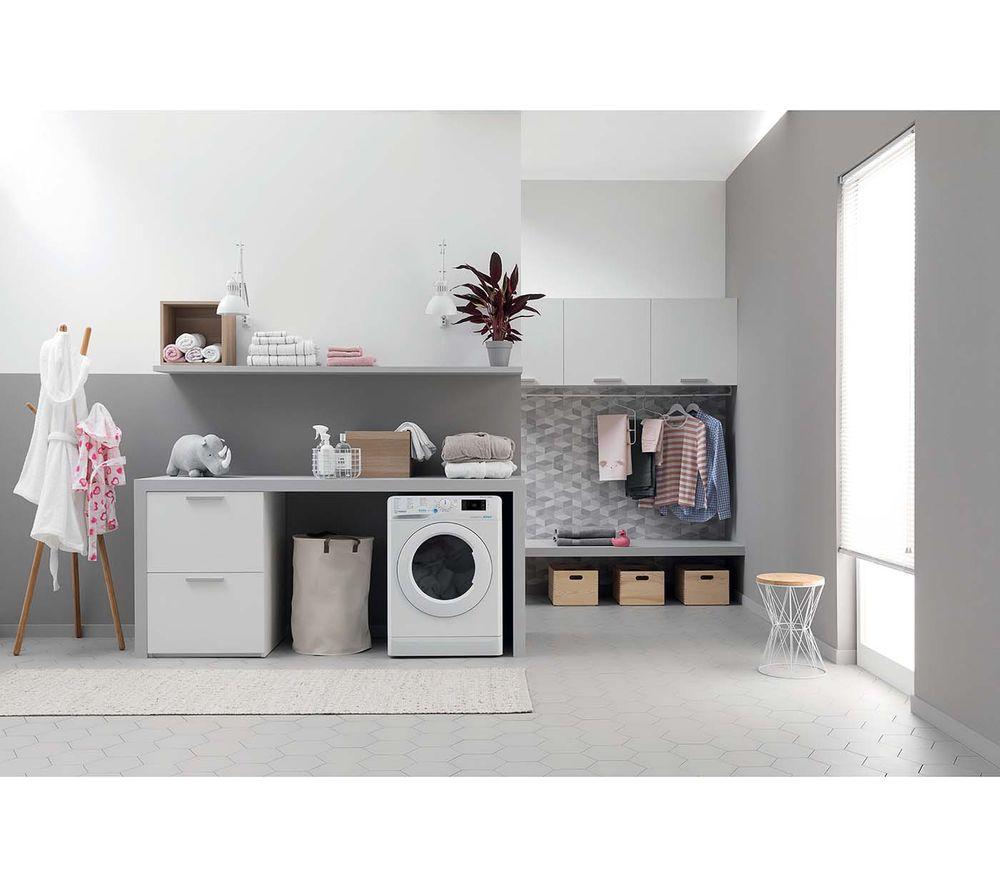 INDESIT Innex BDE1071682XWUKN 10 kg Washer Dryer &ndash; White image number 5 of 13