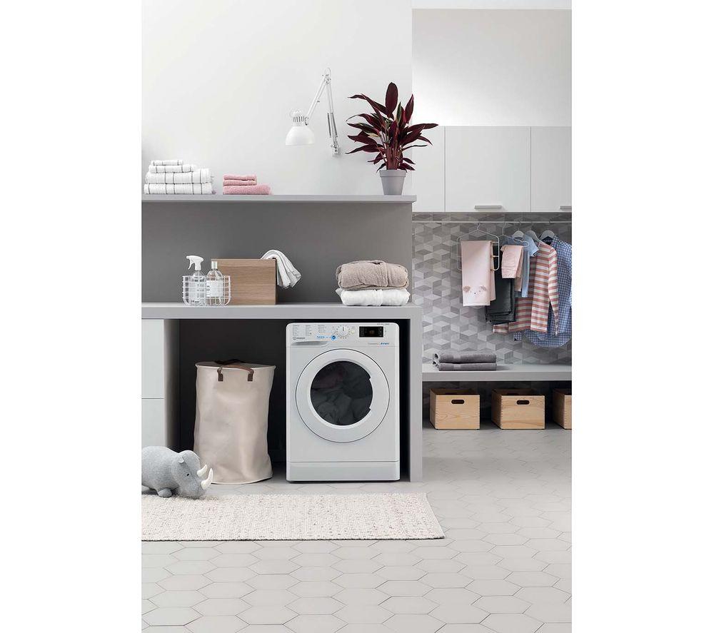 INDESIT Innex BDE1071682XWUKN 10 kg Washer Dryer &ndash; White image number 6 of 13