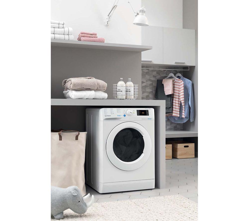INDESIT Innex BDE1071682XWUKN 10 kg Washer Dryer &ndash; White image number 7 of 13