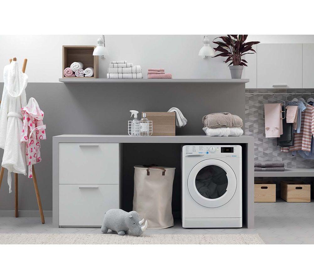 INDESIT Innex BDE1071682XWUKN 10 kg Washer Dryer &ndash; White image number 10 of 13