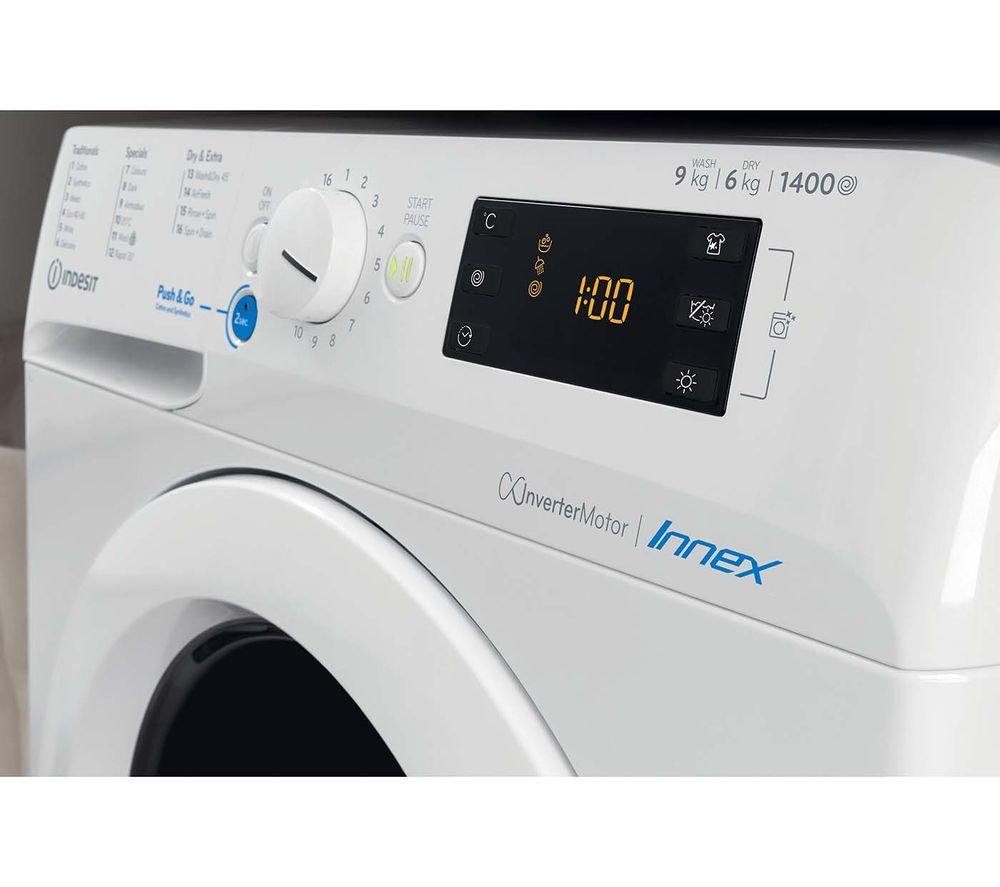 INDESIT Innex BDE1071682XWUKN 10 kg Washer Dryer &ndash; White image number 12 of 13