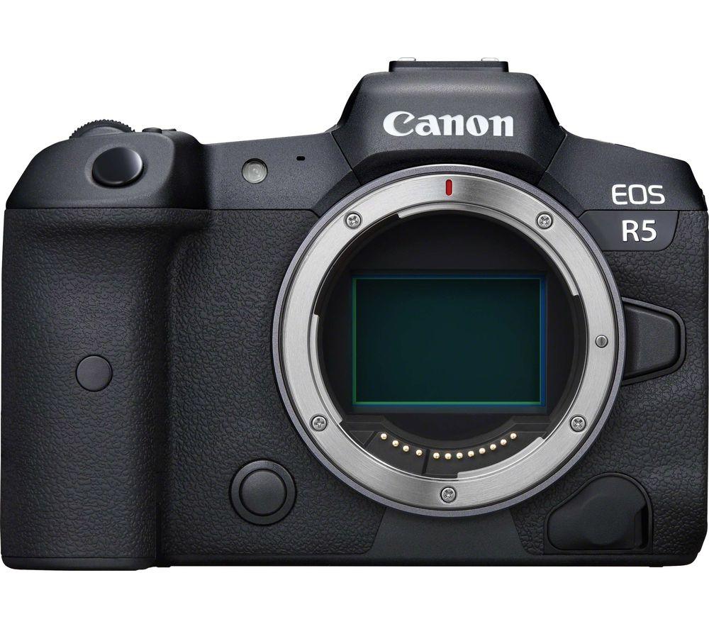 canon eos r5 mirrorless camera - body only, black