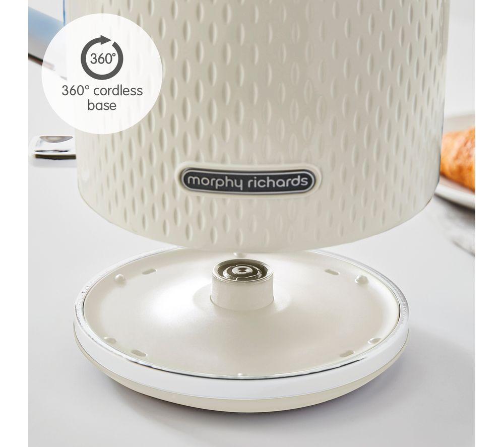 MORPHY RICHARDS Verve 103011 Jug Kettle - Cream image number 3 of 5