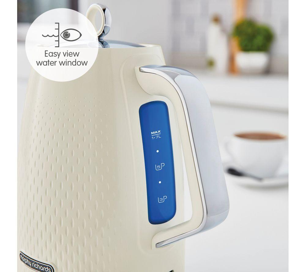 MORPHY RICHARDS Verve 103011 Jug Kettle - Cream image number 4 of 5