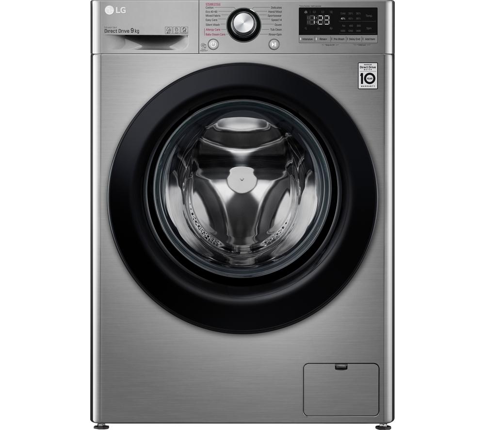 LG AI DD V3 F4V309SSE 9 kg 1400 Spin Washing Machine review