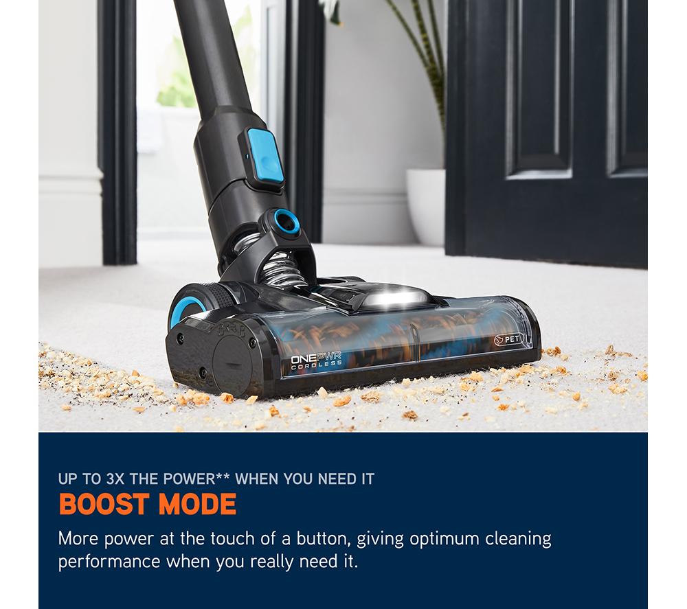 VAX Blade 4 Pet CLSV-B4KP Cordless Vacuum Cleaner &ndash; Graphite & Blue image number 9 of 10