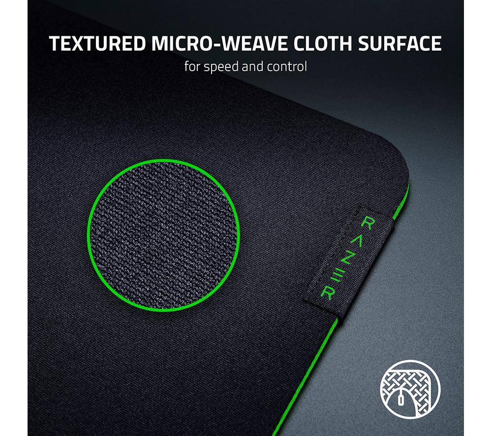 RAZER Gigantus V2 Large Gaming Surface - Black & Green image number 2 of 11