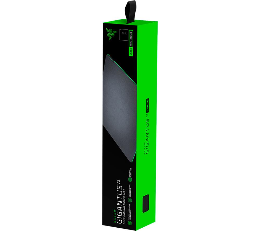 RAZER Gigantus V2 Large Gaming Surface - Black & Green image number 9 of 11