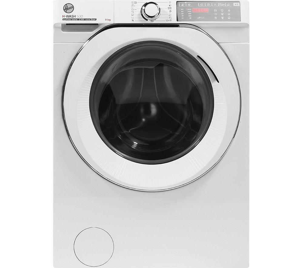 HOOVER H-Wash 500 HWB49AMC Smart 9 kg 1400 Spin Washing Machine - White, White