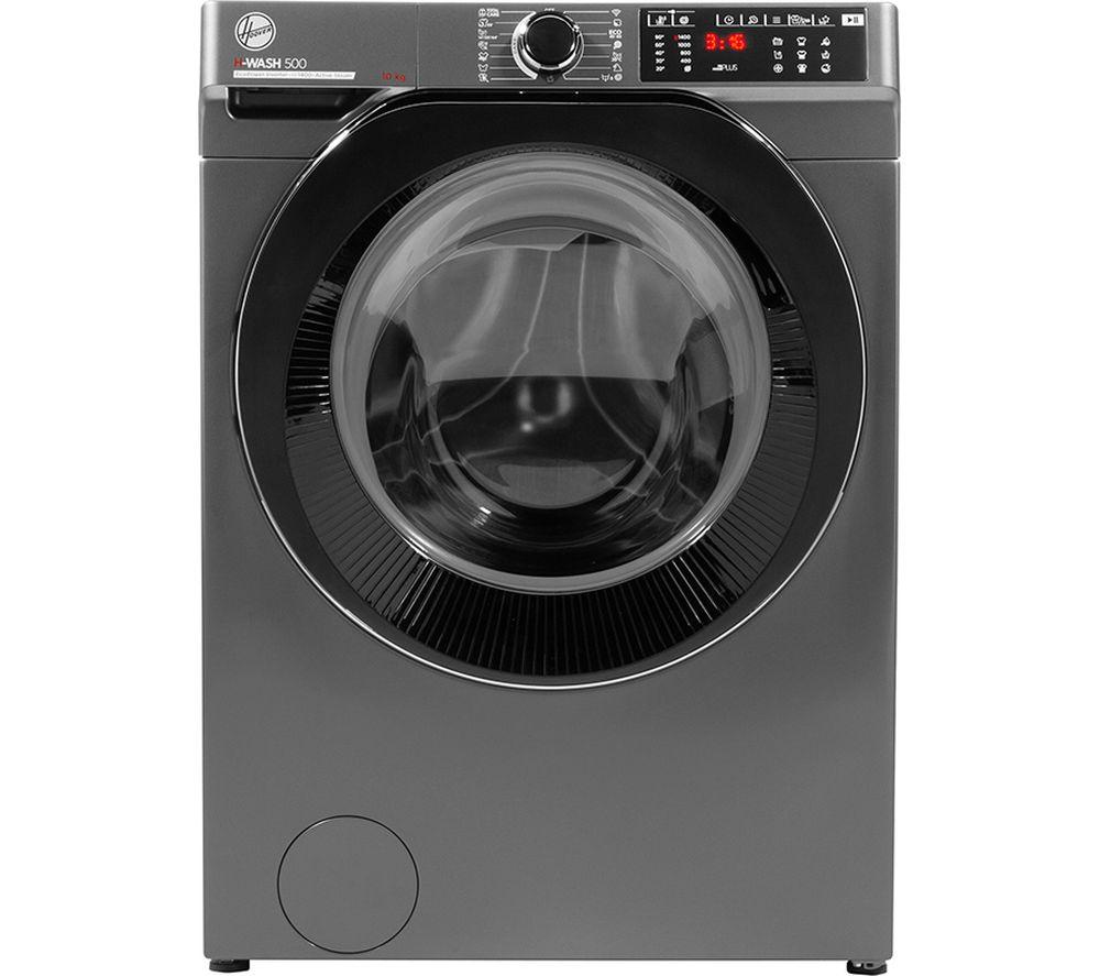 HOOVER H-Wash 500 HWB410AMBCR WiFi-enabled 10 kg 1400 Spin Washing Machine - Graphite, Silver/Grey