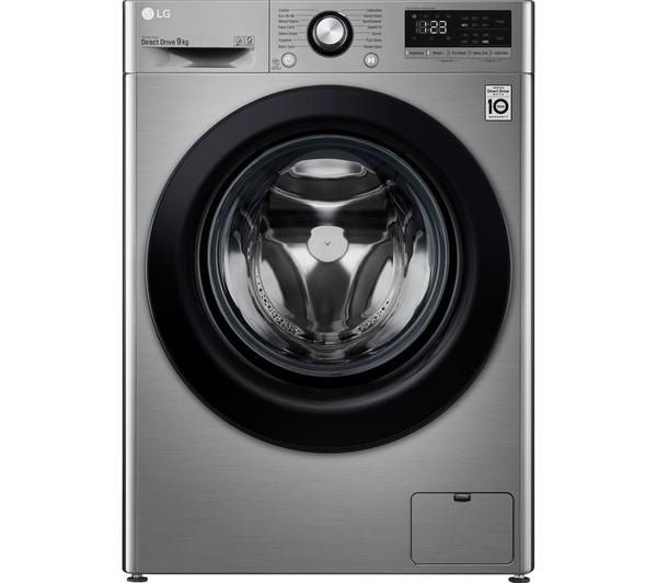 Buy LG AI DD V3 F4V309SNE 9 kg 1400 Spin Washing Machine - Graphite | Currys