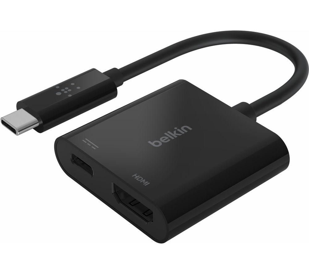 Belkin AVC002BTBK Hub & Hub USB 3.2 Gen 1 (3.1 Gen 1) Type-C Black