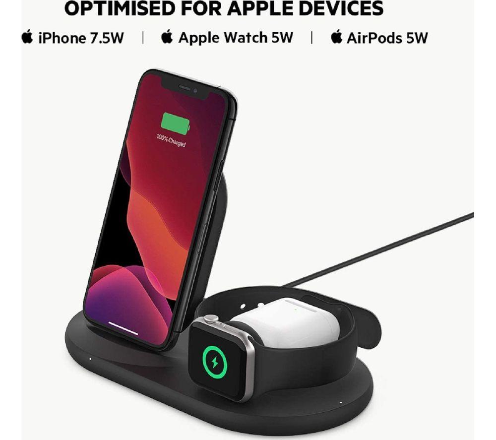 3-in-1 Wireless Charger Special Edition for iPhone + Apple Watch + AirPods?  (Certified Refurbished)