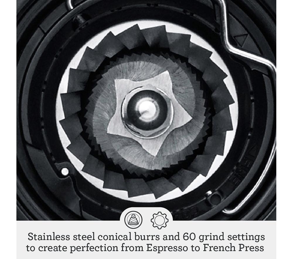 Buy SAGE BCG600SIL the Dose Control Pro Coffee Grinder Silver Currys