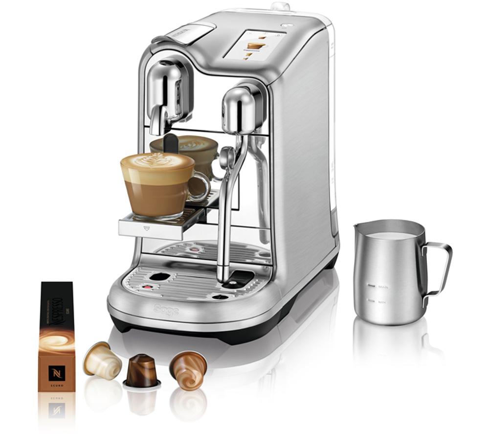 NESPRESSO by Sage Creatista Pro SNE900BSS Coffee Machine - Silver