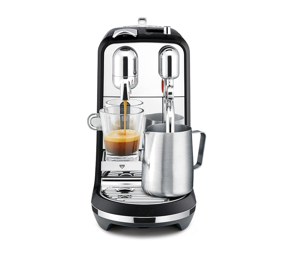 NESPRESSO by Sage Creatista Plus SNE800BTR Coffee Machine - Black
