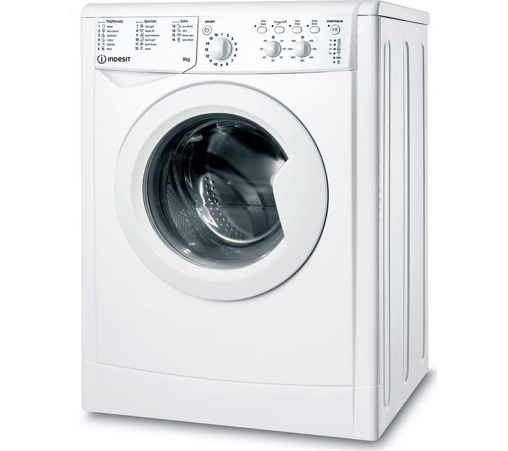 INDESIT IWC 81483 W UK N 8 kg 1400 Spin Washing Machine - White
