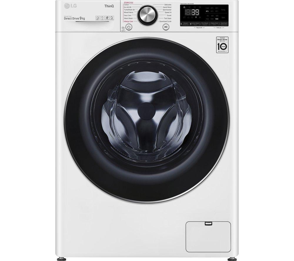 LG TurboWash 360 with AI DD V10 F6V1009WTSE WiFi-enabled 9 kg 1600 Spin Washing Machine review
