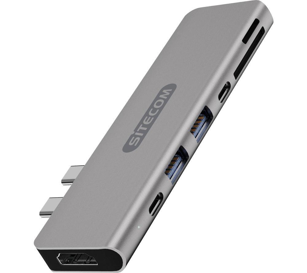 Buy CN 391 Dual USB TypeC Multiport Adapter Currys