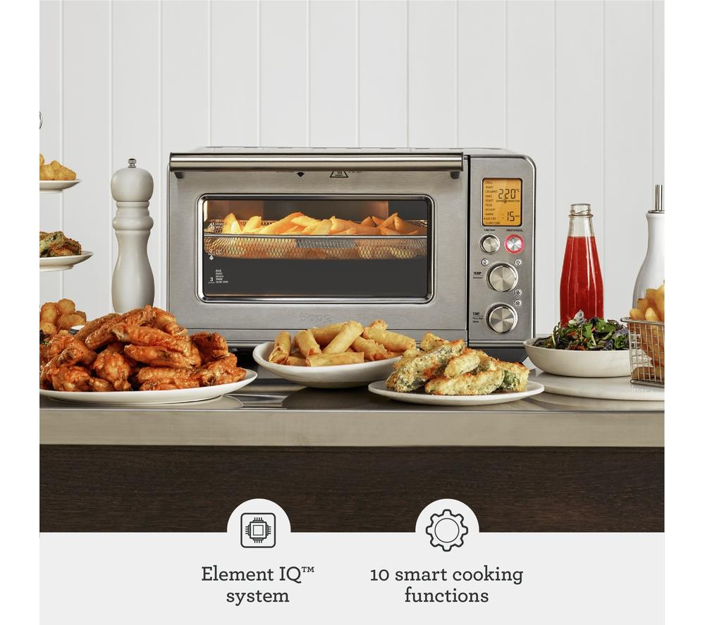 Buy SAGE Smart Oven Air SOV860BSS Mini Currys Oven | Fryer - Steel Stainless
