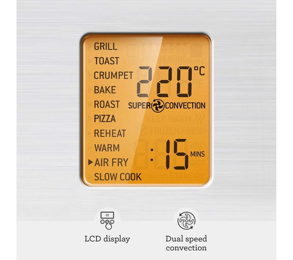 SAGE Smart Oven Air Fryer SOV860BSS Mini Oven - Stainless Steel image number 4 of 6