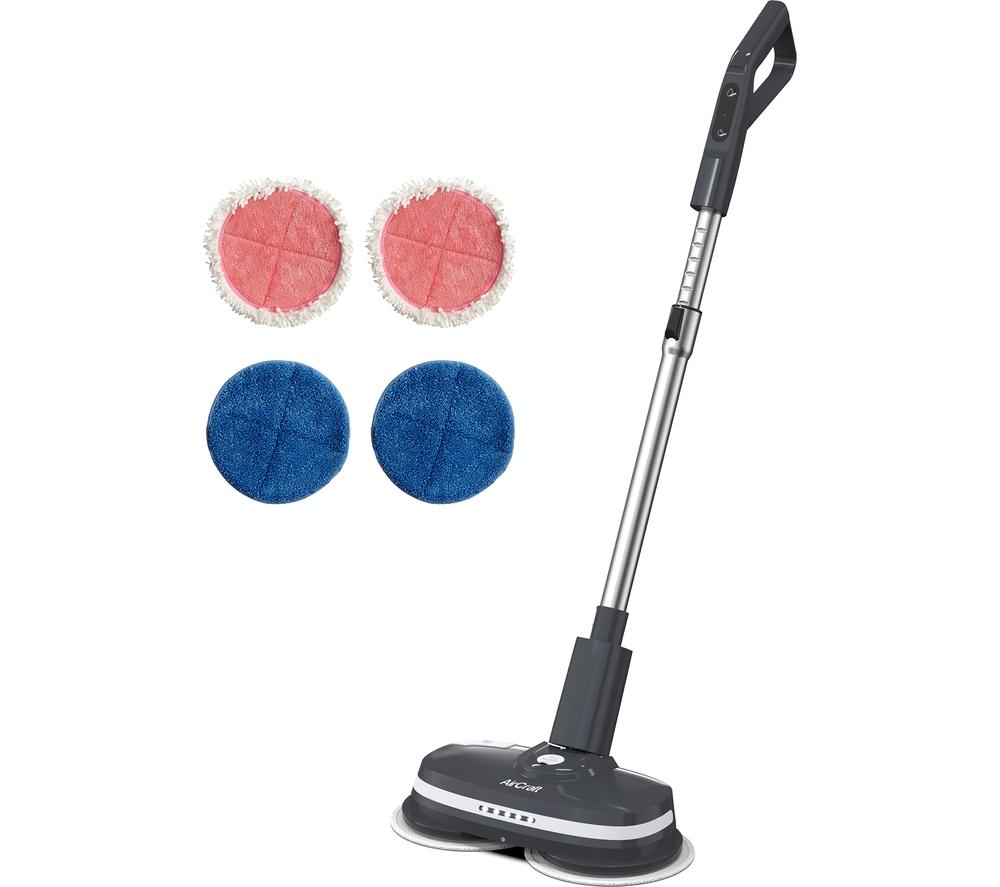 Aircraft PowerGlide Upright Hard Floor Cleaner - Grey, Silver/Grey
