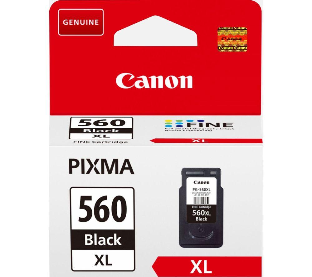 CANON PG-560 XL Black Ink Cartridge, Black