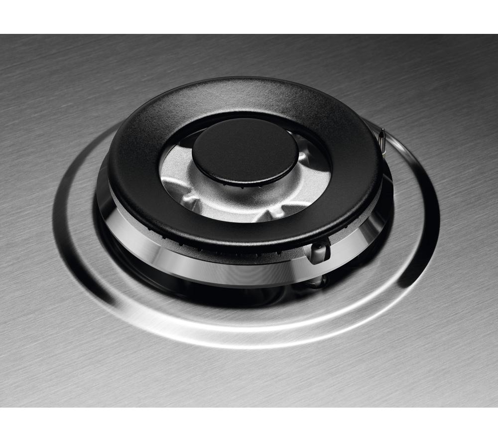 AEG HGB75400SM 75 cm Gas Hob - Stainless Steel image number 8 of 10