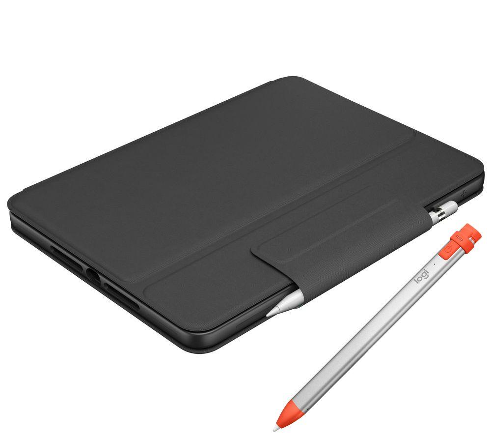 Logitech Rugged 10.2Ó iPad Keyboard Folio & Crayon Smart Pencil Bundle review