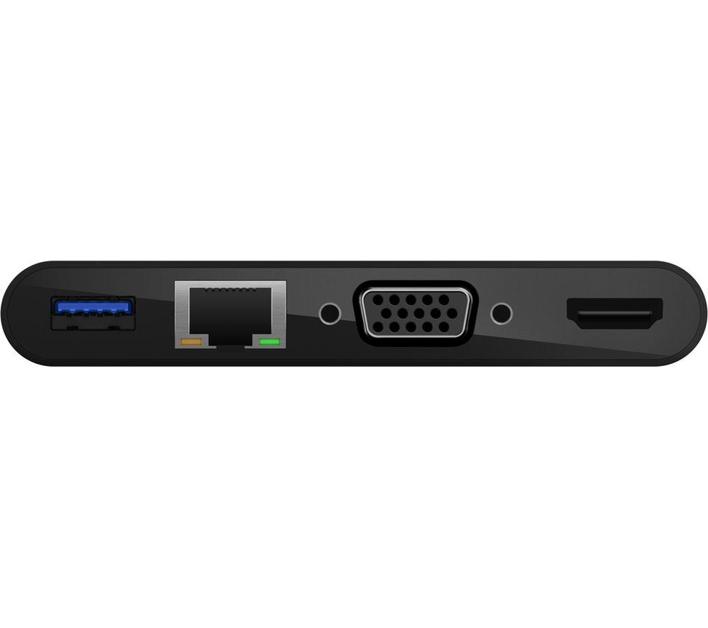 BELKIN AVC004btBK USB Type-C Multimedia Adapter & 100 W Power Pass Through image number 2 of 3