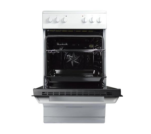 AMICA AFC1530WH 50 cm Electric Ceramic Cooker - White image number 5