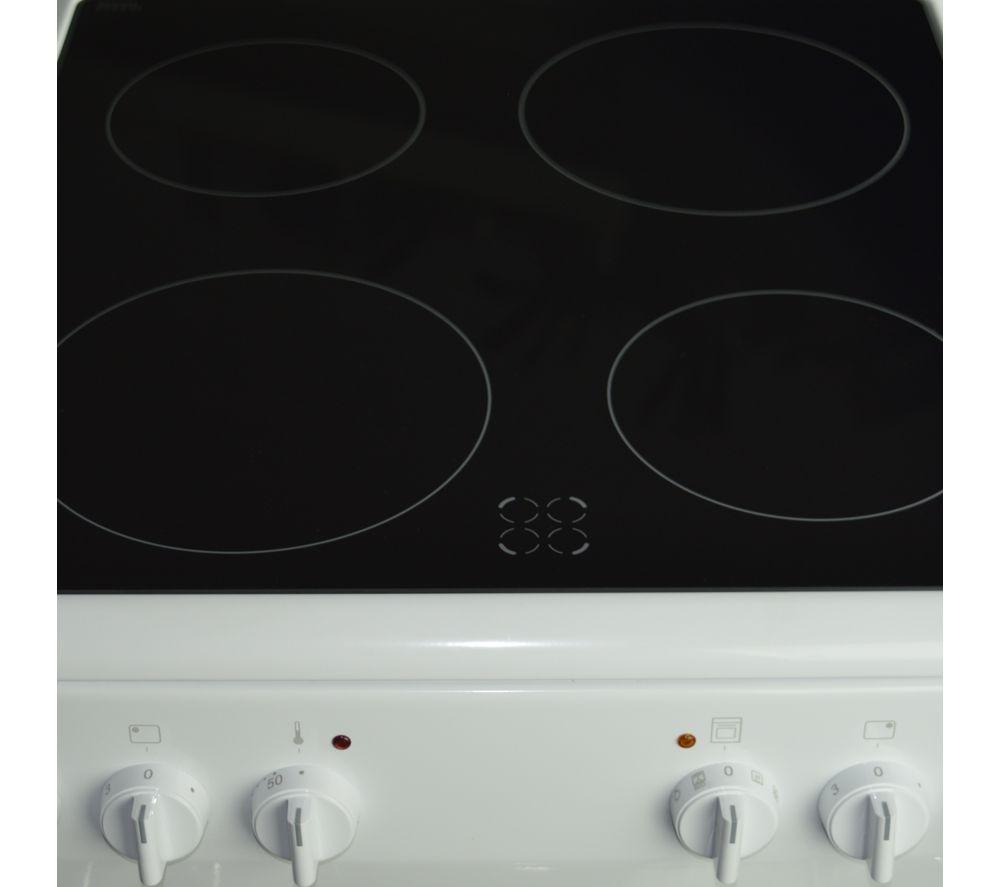AMICA AFC1530WH 50 cm Electric Ceramic Cooker - White image number 8 of 13
