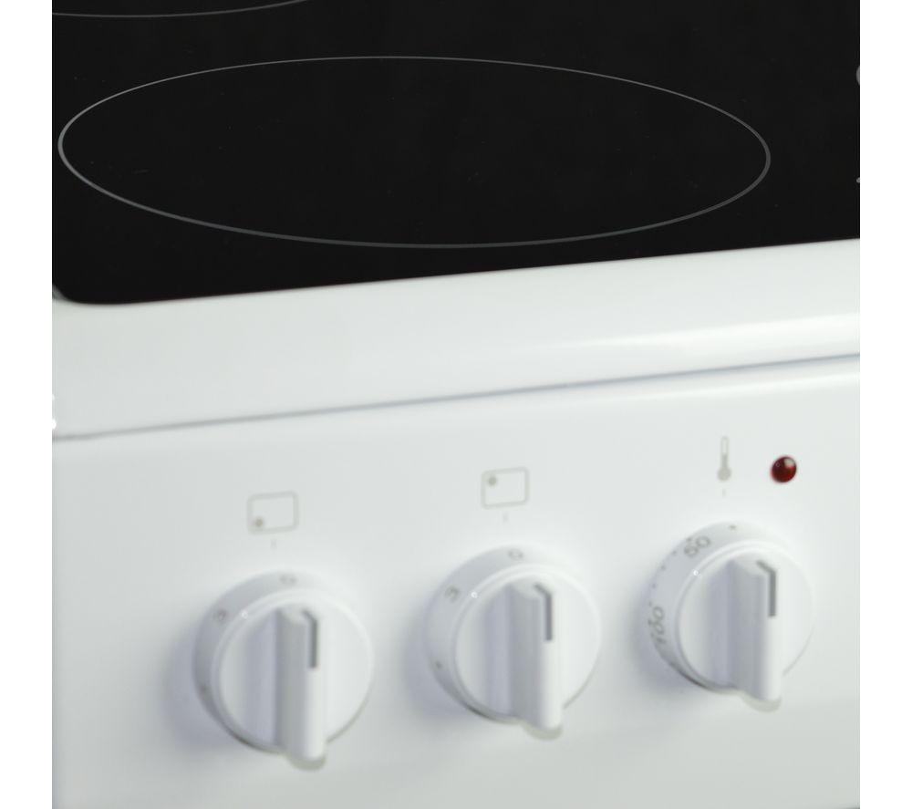 AMICA AFC1530WH 50 cm Electric Ceramic Cooker - White image number 10 of 13