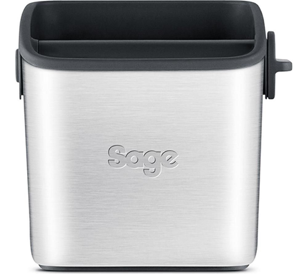 SAGE BES100 Coffee Knock Box Mini - Silver, Silver/Grey