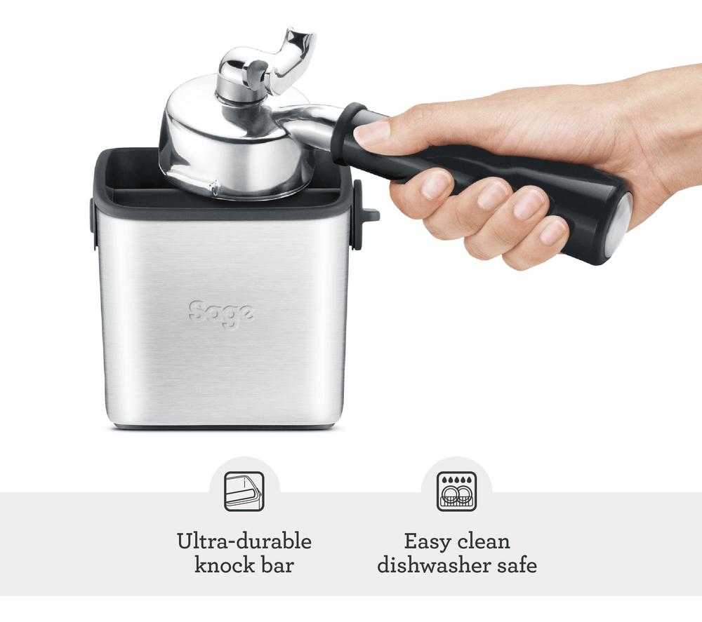 SAGE BES100 Coffee Knock Box Mini - Silver image number 3 of 4