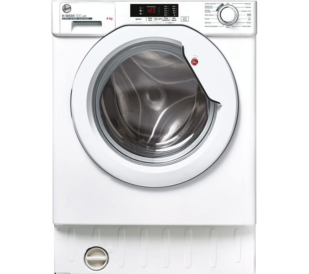 HOOVER H-WASH 300 HBWS 48D2E Integrated 8 kg 1400 Spin Washing Machine review