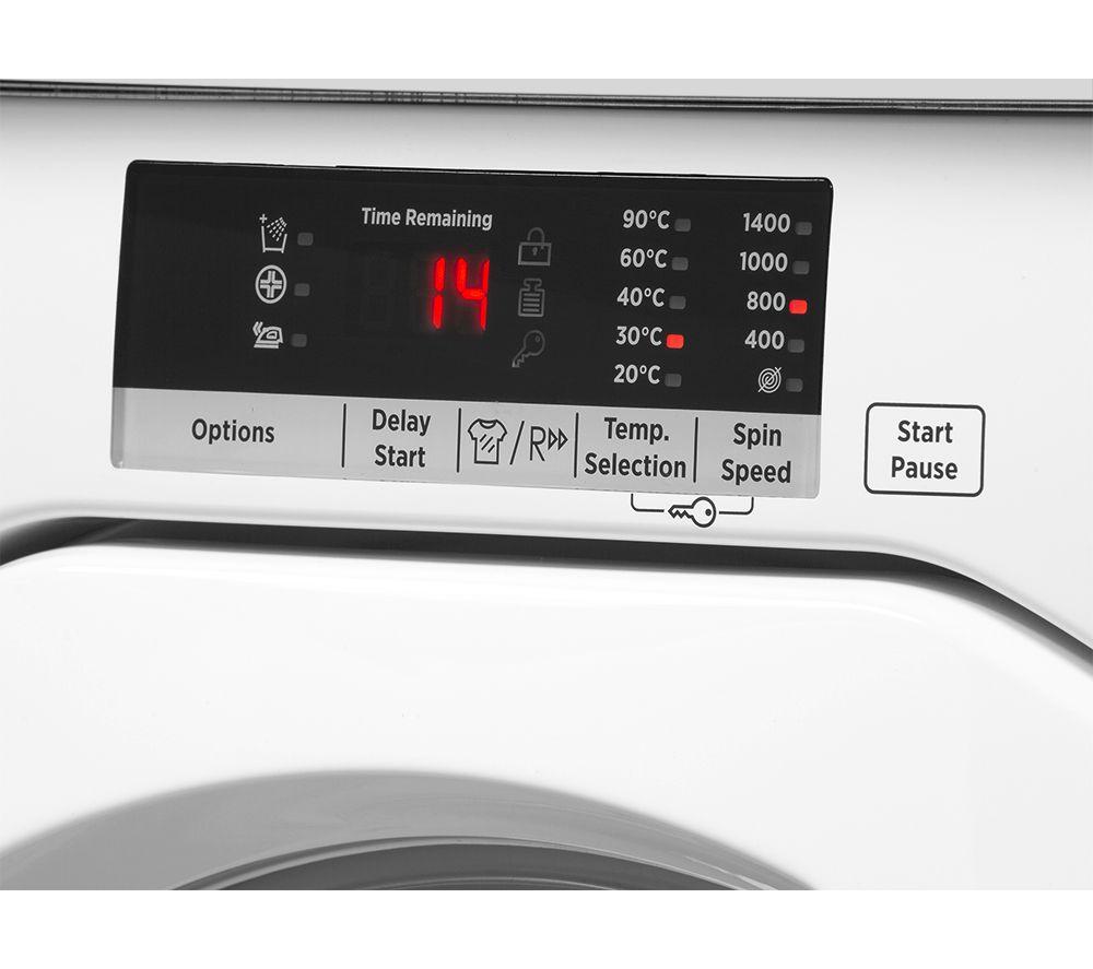 Hoover HBWS 48D1W4-80 8kg Built-in 1400rpm Washing machine - White