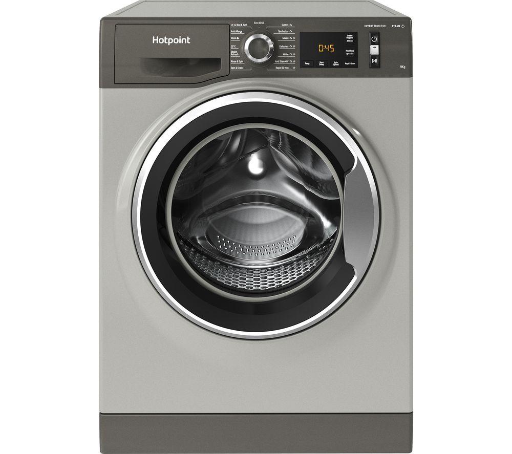 HOTPOINT Activecare NM11 964 GC A UK N 9 kg 1600 Spin Washing Machine - Graphite