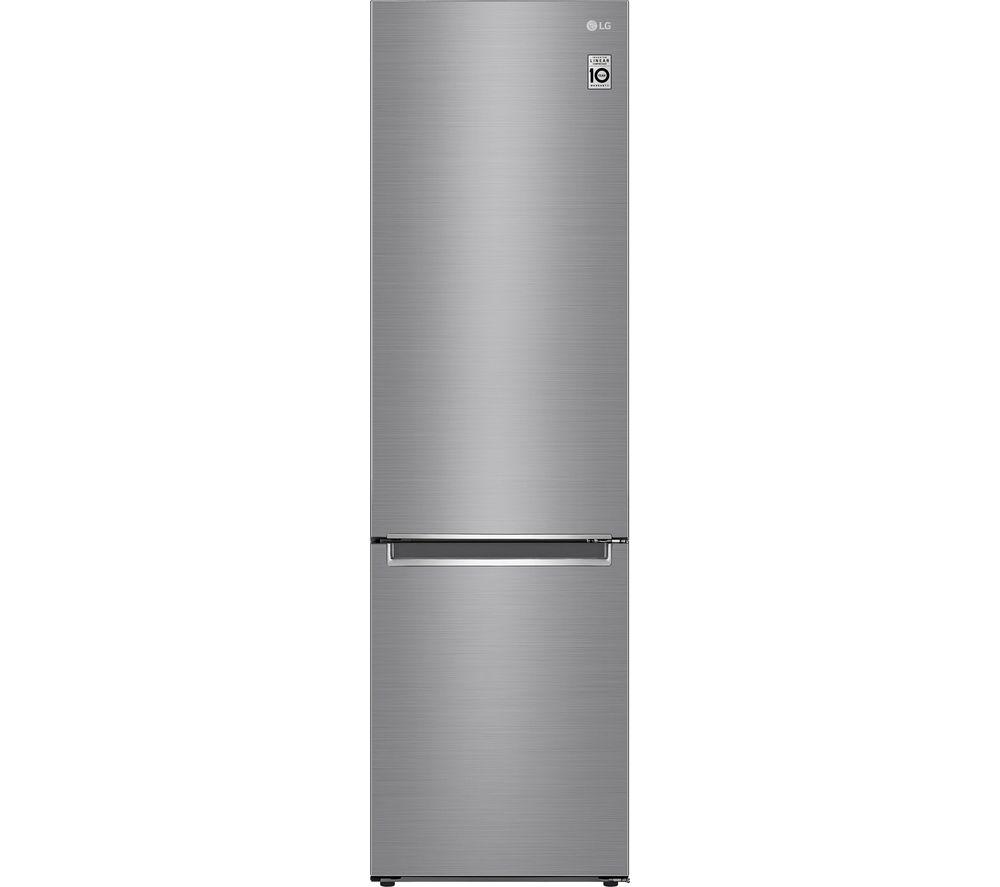 LG DoorCooling GBD62PZYFN 70/30 Fridge Freezer Shiny Steel