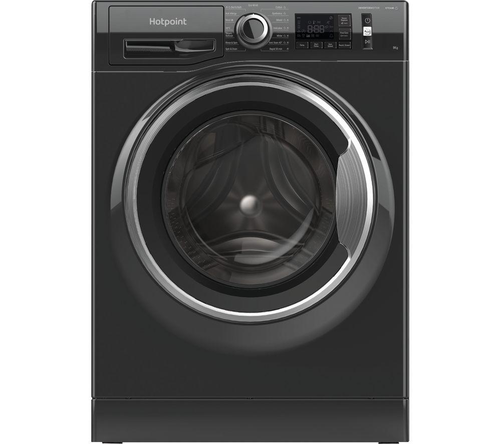 HOTPOINT Activecare NM11 945 BC A UK N 9 kg 1400 Spin Washing Machine - Black