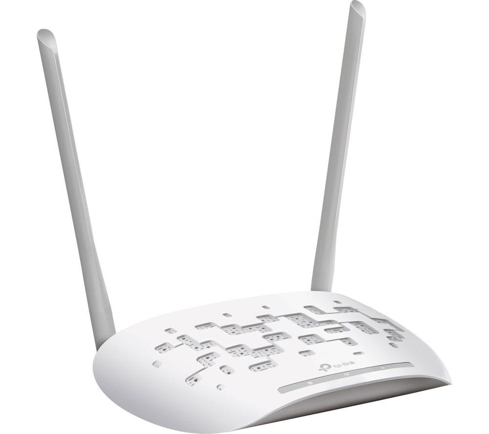 TP-Link 300 Mbps Wireless N Access Point, Passive PoE Power Injector, 10/100M Ethernet Port (TL-WA801N)