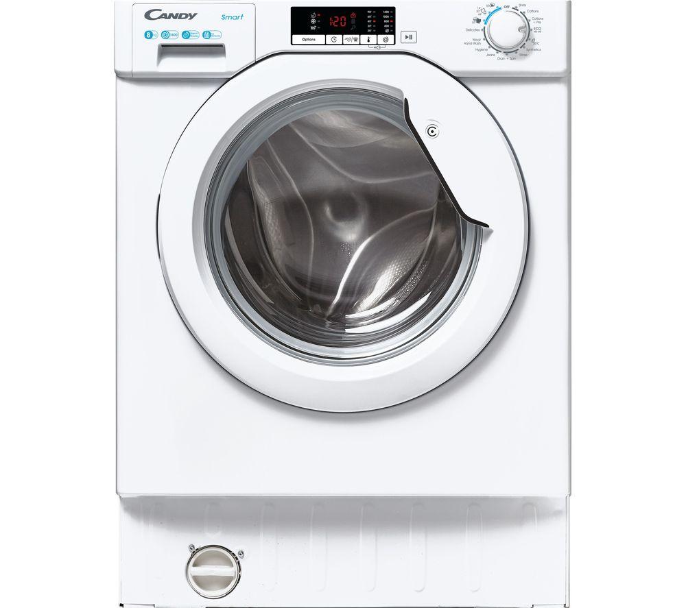 CANDY CBW 48D2E 8 kg 1400 Spin Integrated Washing Machine